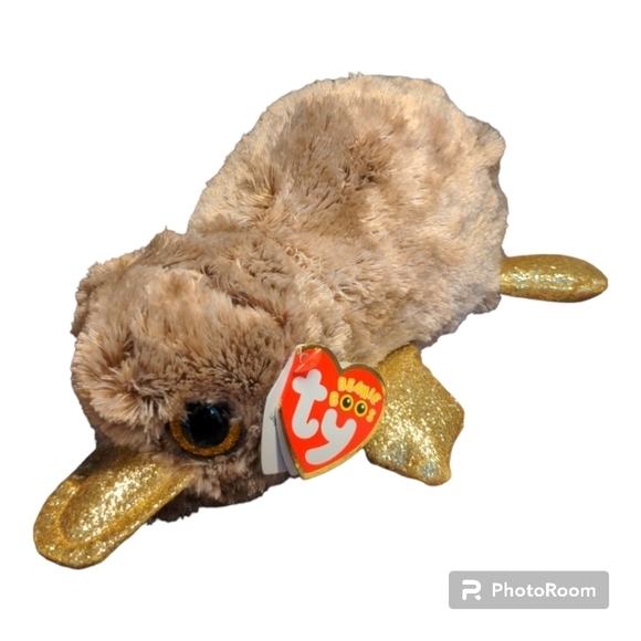 TY Perry the Platypus Beanie Boos Collectible ⭐ NWT BD April 25 - Picture 1 of 8